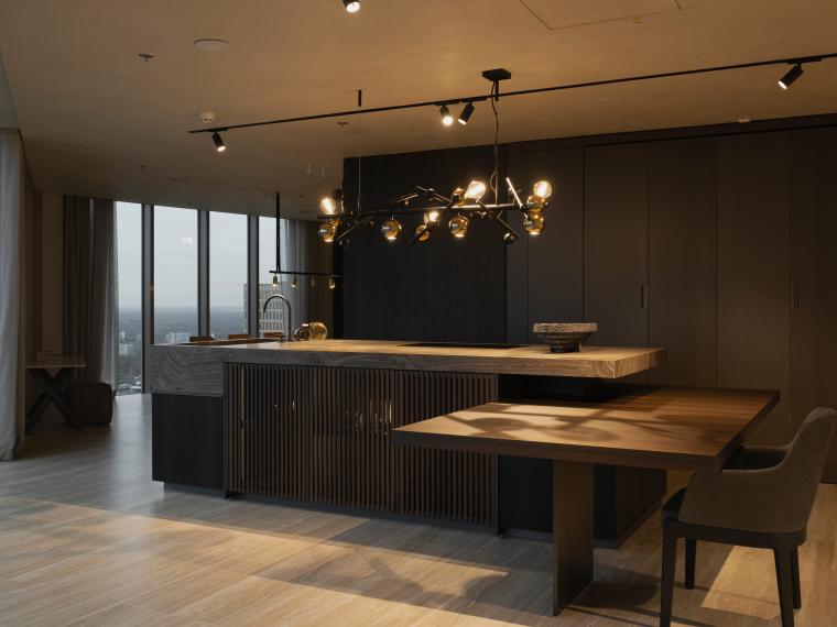 Exclusieve showroomkeuken (eiland) – Molteni & Dada