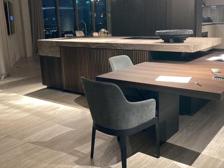 Exclusieve showroomkeuken (eiland) – Molteni & Dada