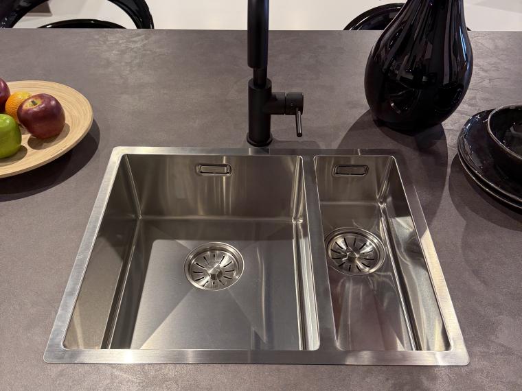Eiland keuken beton Terra grijs