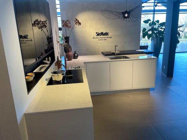 SieMatic SLC Schiereiland - Sterlinggrijs