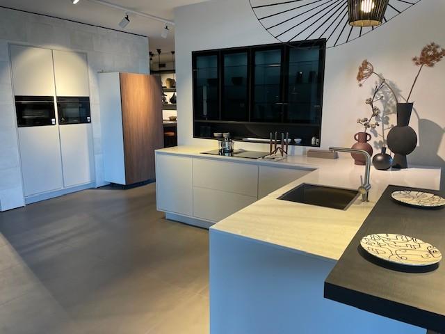 SieMatic SLC Schiereiland - Sterlinggrijs