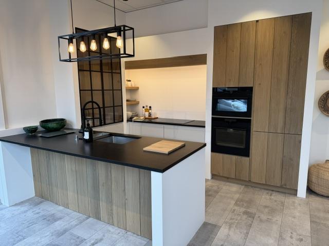 Landelijk moderne keuken , belgische maatwerk