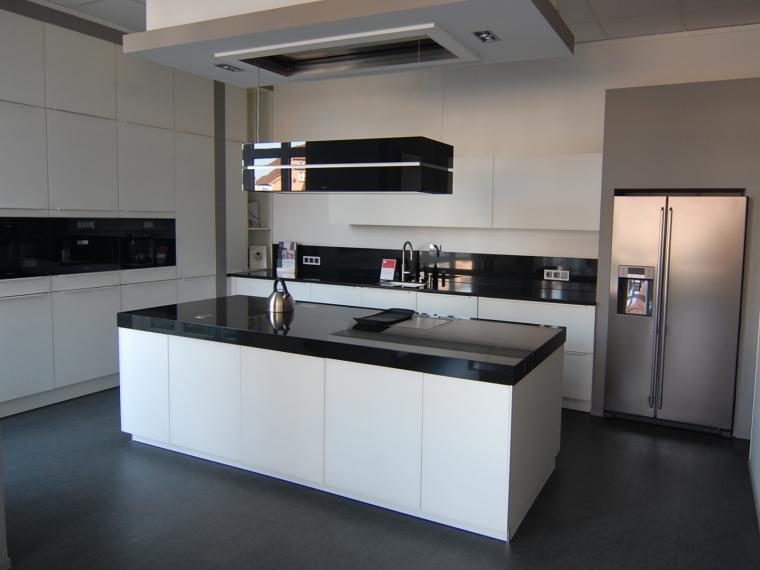 moderne Designglas Küche