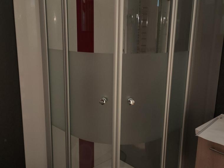 Dusche Halbrund