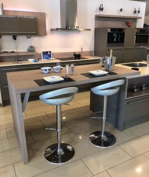 Grote leef keuken in moderne opstelling