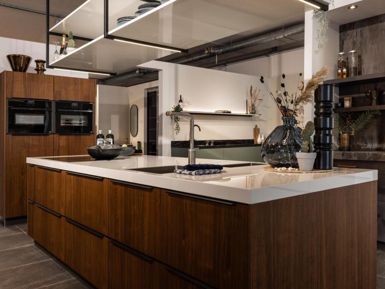 Keuken Notenhout fineer