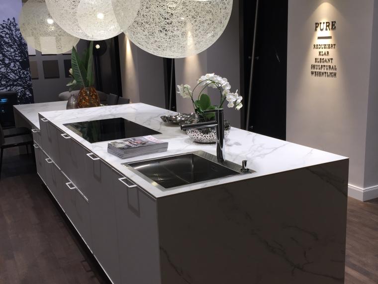 SieMatic Küche Pure in lotusweiß matt