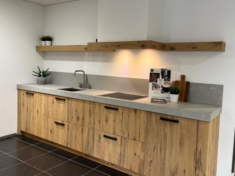 Exclusieve Beda balken-fineer keuken