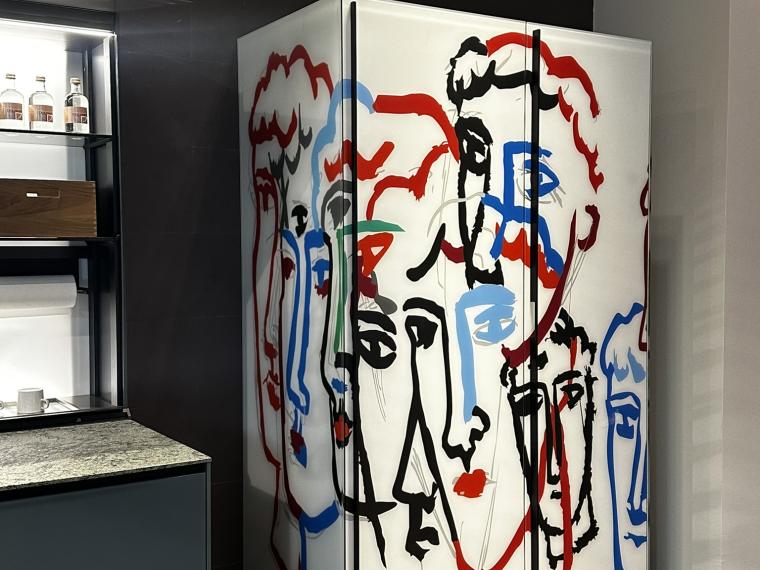 VALCUCINE Hochschrankverbau Vitrum Arte