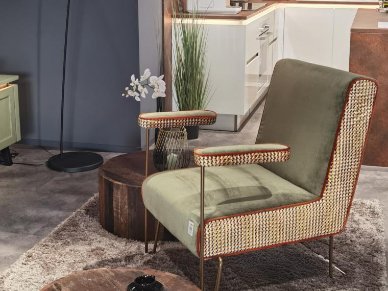 Gut platziert mit Retro-Charme im 50ies-Look