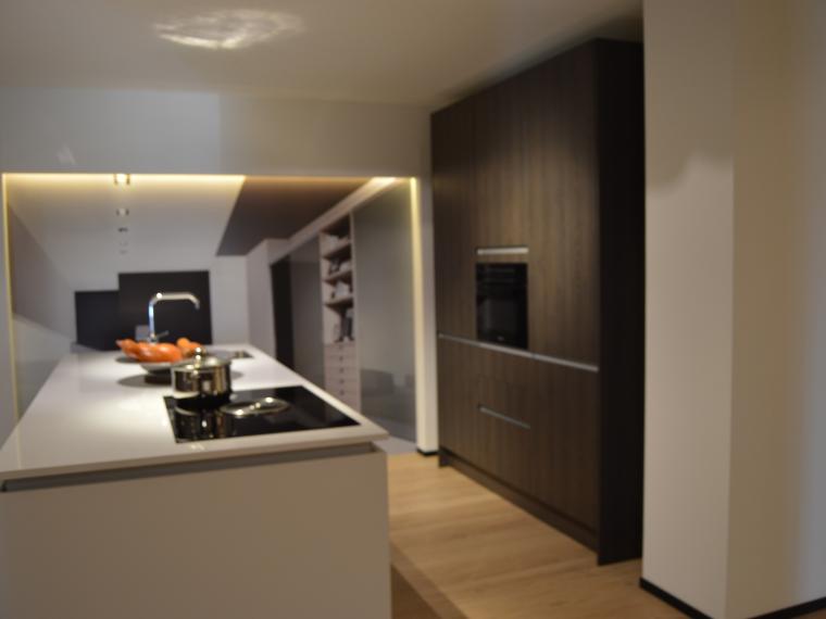 Moderne keuken, greeploos
