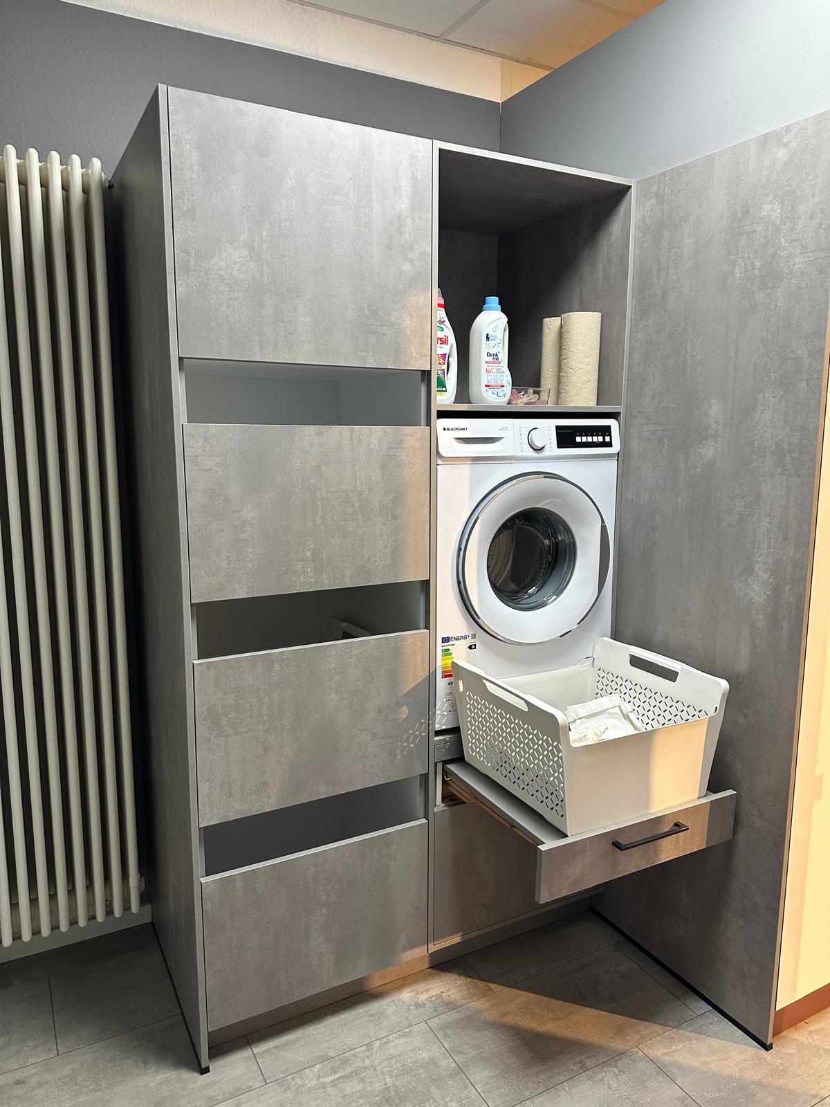 Ausstellungsküche Häcker Smart steinbeige