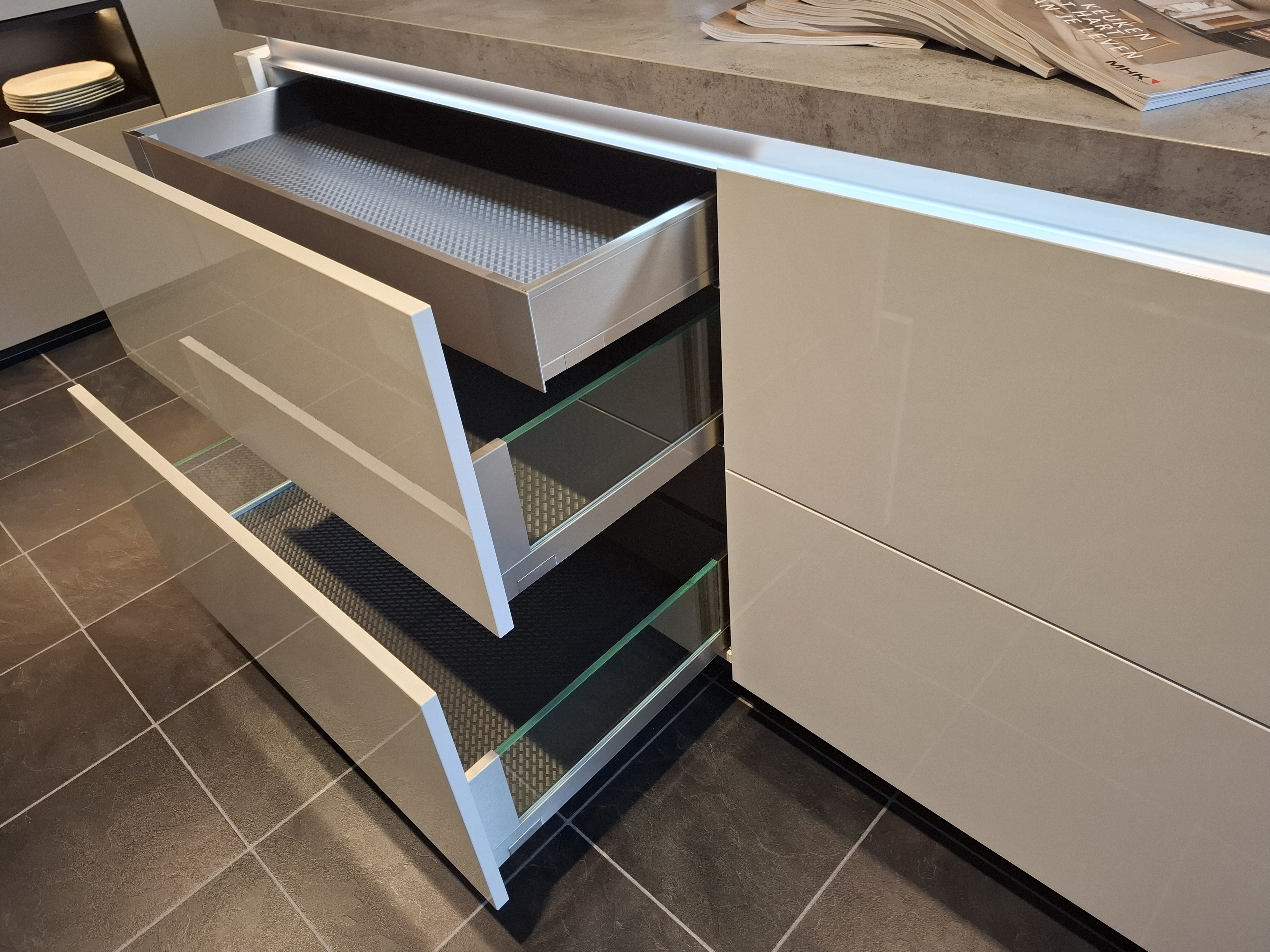 Moderne eilandkeuken