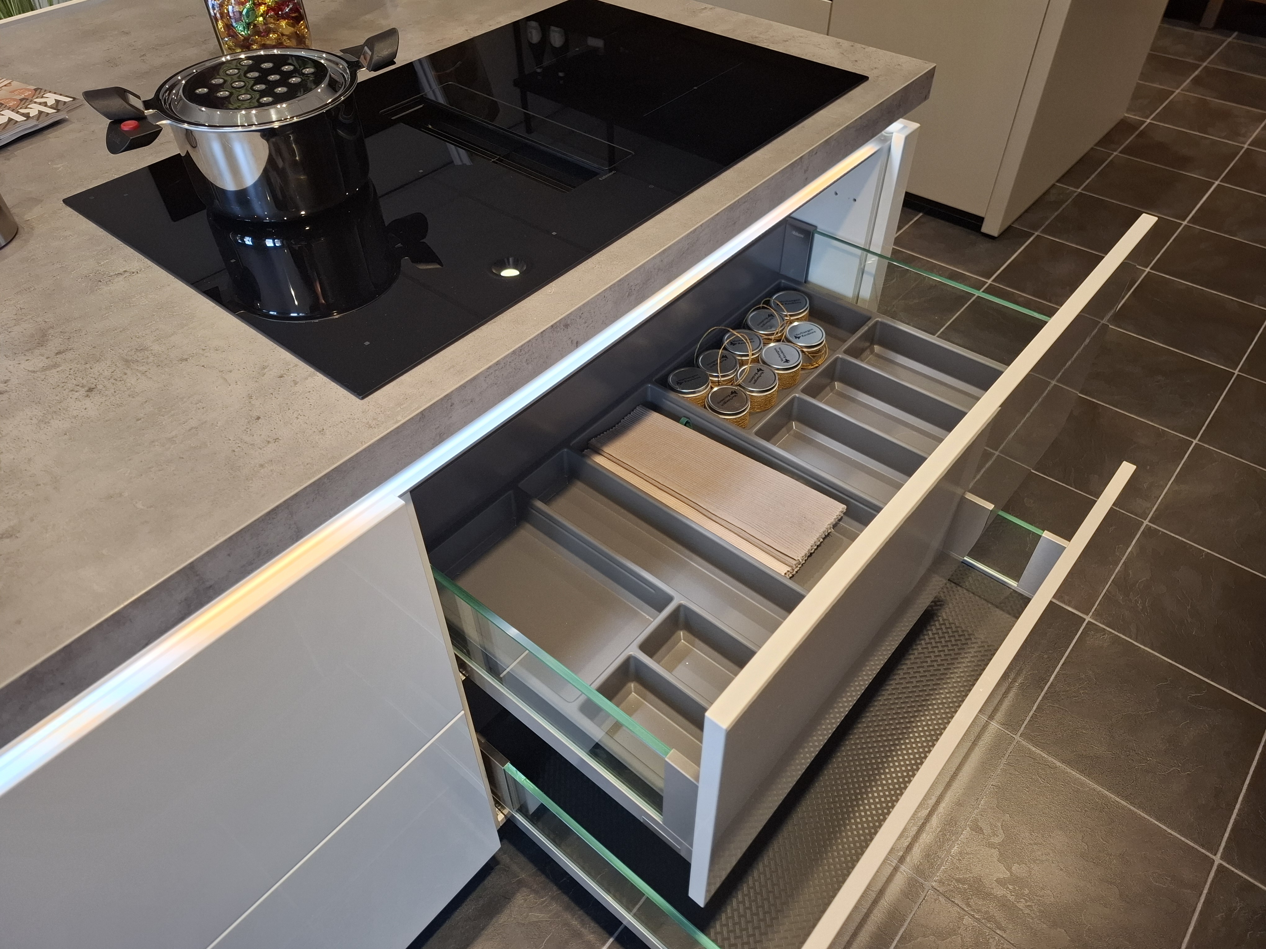 Moderne eilandkeuken