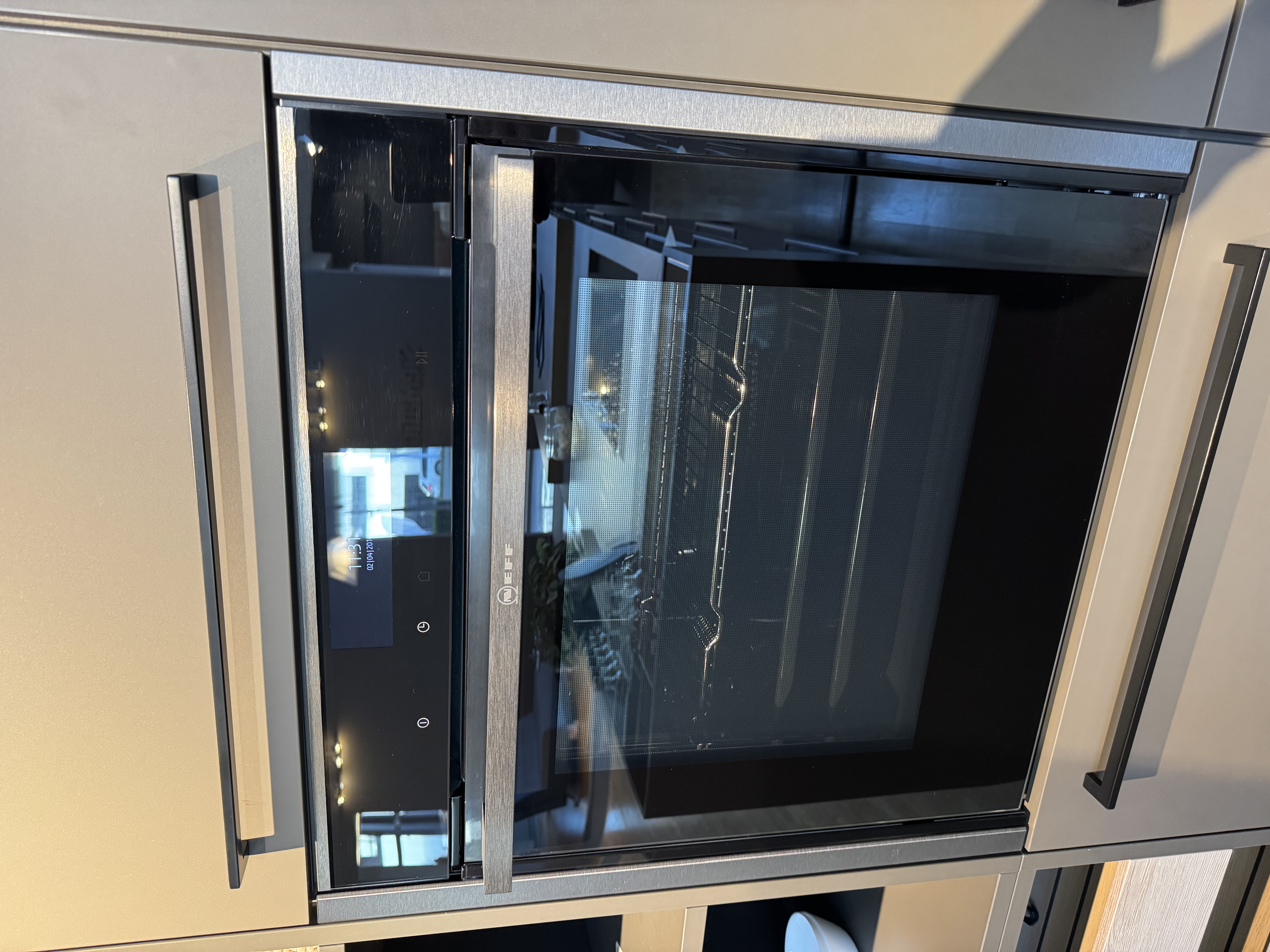 SC 41 Designinsel mit warmgewalzter Edelstahl-Arbeitsplatte